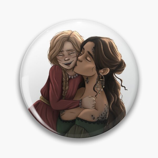 Item preview, Lysandra and Evangeline print designed and sold by DoodlingLenn.