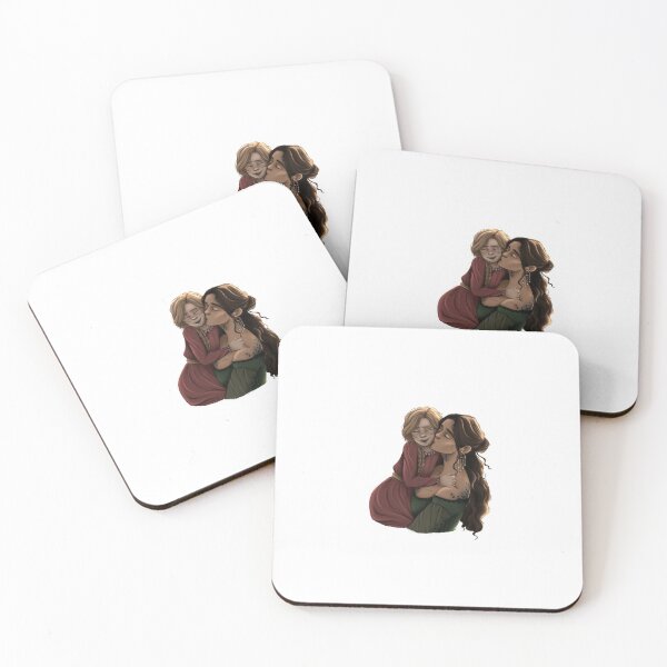 Item preview, Lysandra and Evangeline print designed and sold by DoodlingLenn.