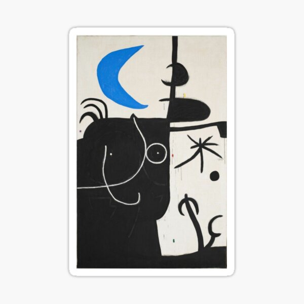 Joan Miro Sticker