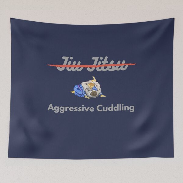 Item preview, Jiu-Jitsu Aggressive Cuddling designed and sold by AlexArtwork.