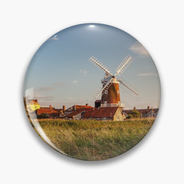 Item preview, Evening light over Cley Mill designed and sold by dp-images.