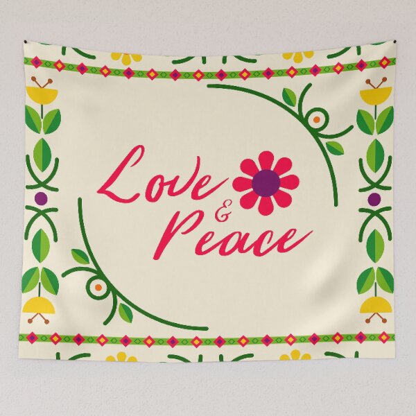 Item preview, Love & Peace  designed and sold by Leefs.