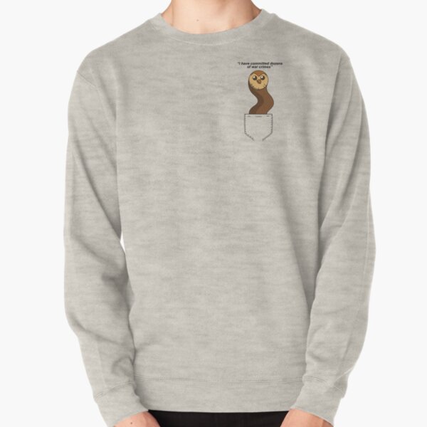 Hooty has committed war crimes Pullover Sweatshirt