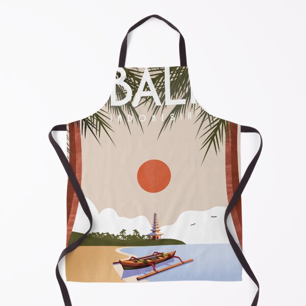 Item preview, Bali Indonesia travel poster designed and sold by Arctic frame studio.