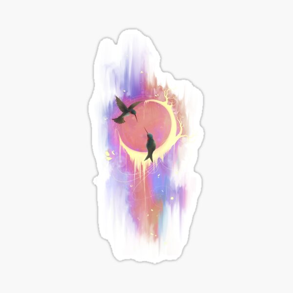 Hummingbirds Sticker