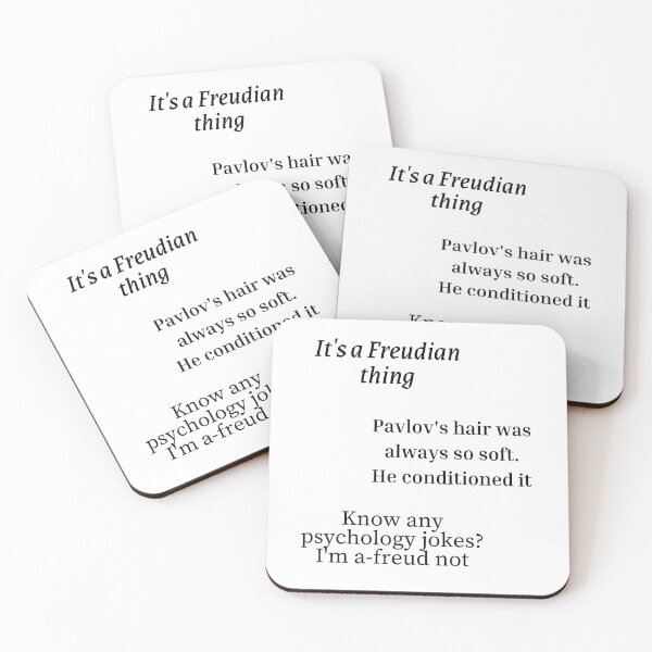 Item preview, Funny hilarious Psychological puns jokes designed and sold by AnujShah7.