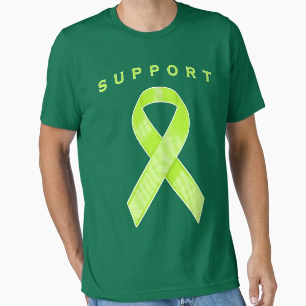 Item preview, Lime Green Awareness Ribbon of Support designed and sold by adamcampen.
