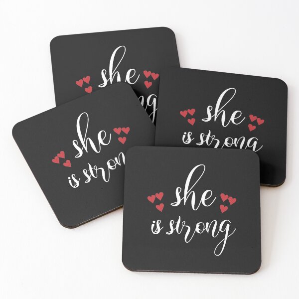 Item preview, she is strong inspirational gift for woman designed and sold by Style2Vie.