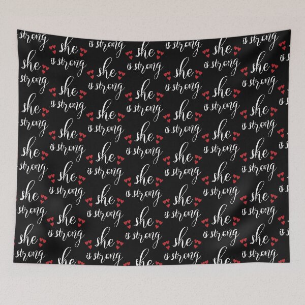 Item preview, she is strong inspirational gift for woman designed and sold by Style2Vie.