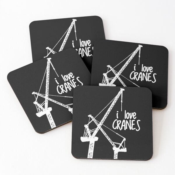 Item preview, I love cranes crane crane operator construction site gift designed and sold by leofel.