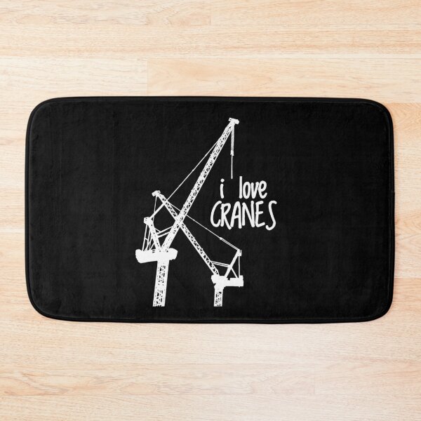 Item preview, I love cranes crane crane operator construction site gift designed and sold by leofel.