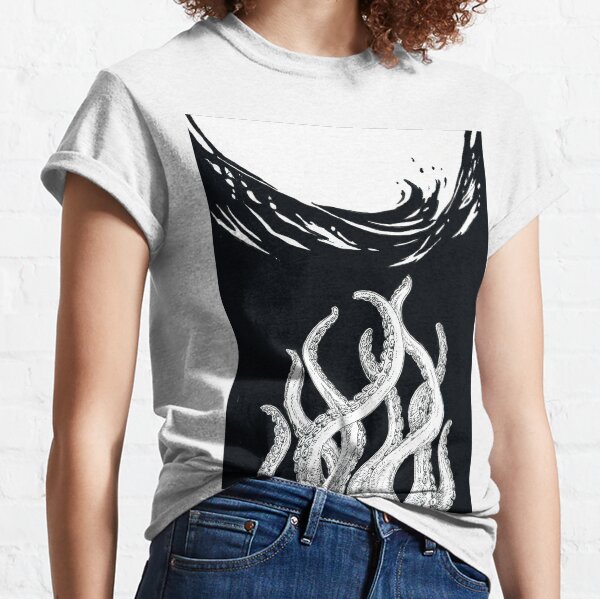 Le Kraken (Mer noire aux tentacules) T-shirt classique