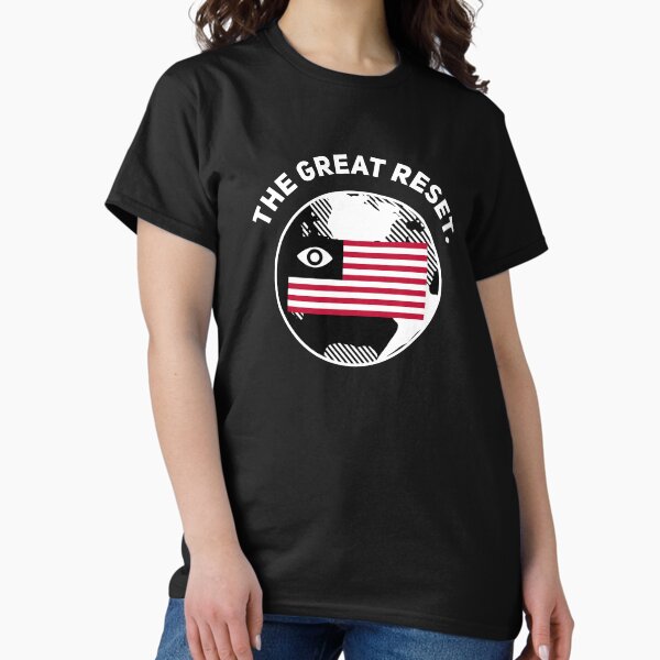 Item preview, The Great Reset White Globalism Cultural Marxism designed and sold by Joepseudo.