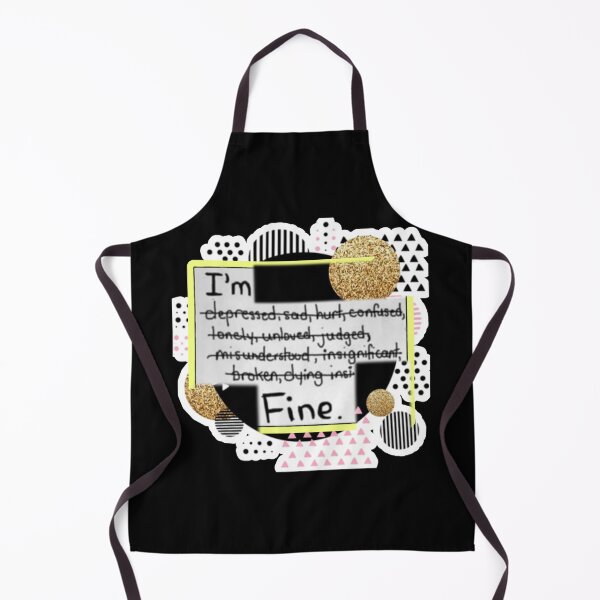 Item preview, I'm fine  designed and sold by Drawourdestiny ..