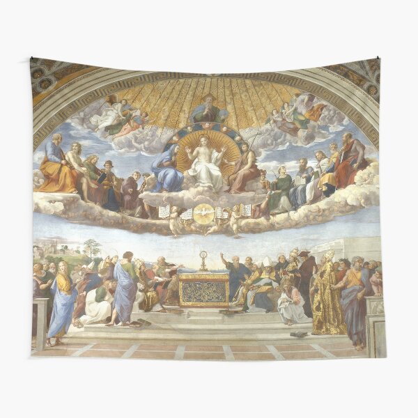 Disputation of the Holy Sacrament - Raphael - (La Disputa) Tapestry