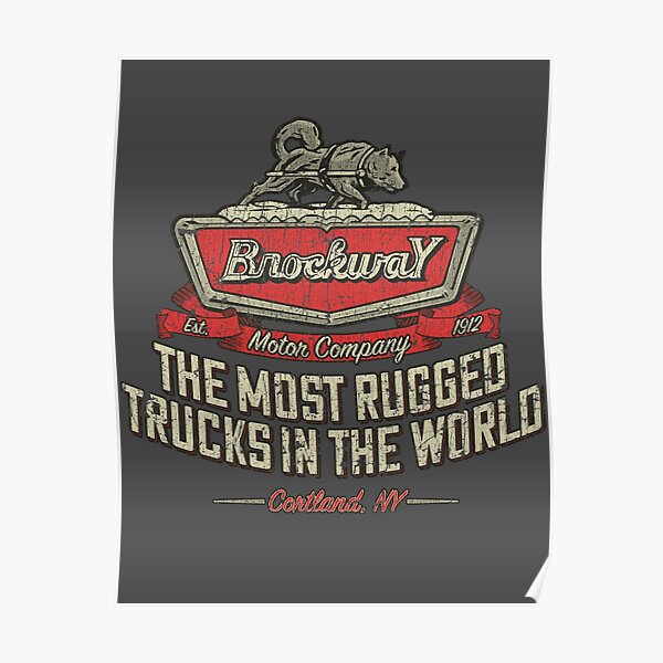 Brockway Motor Company 1912 Poster