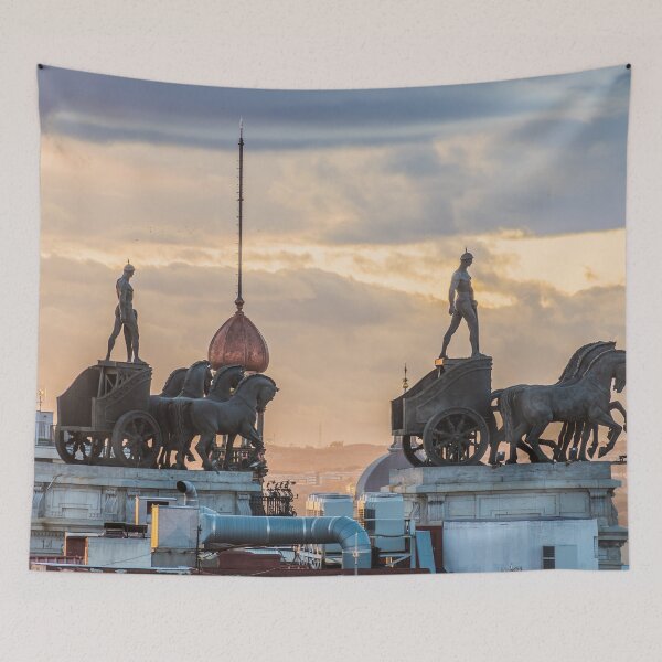 Item preview, The Quadrigas of the Bank of Bilbao designed and sold by gironphoto.
