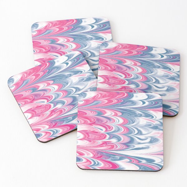 Item preview, Smokey Pinks & Greys Marbled Feather Design designed and sold by ReesDesigns.