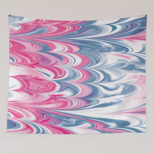 Item preview, Smokey Pinks & Greys Marbled Feather Design designed and sold by ReesDesigns.