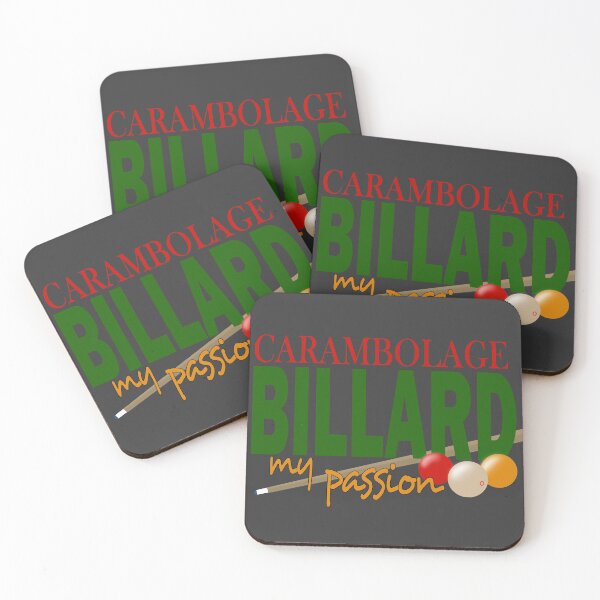 Aperçu de l'œuvre Billard, carambole, billard ma passion, carambole créée et vendue par ChrUzDesigner.