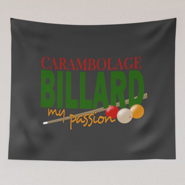 Artikelvorschau, Billard, Carambolage, Billard my passion, Karambolage entworfen und verkauft von ChrUzDesigner.