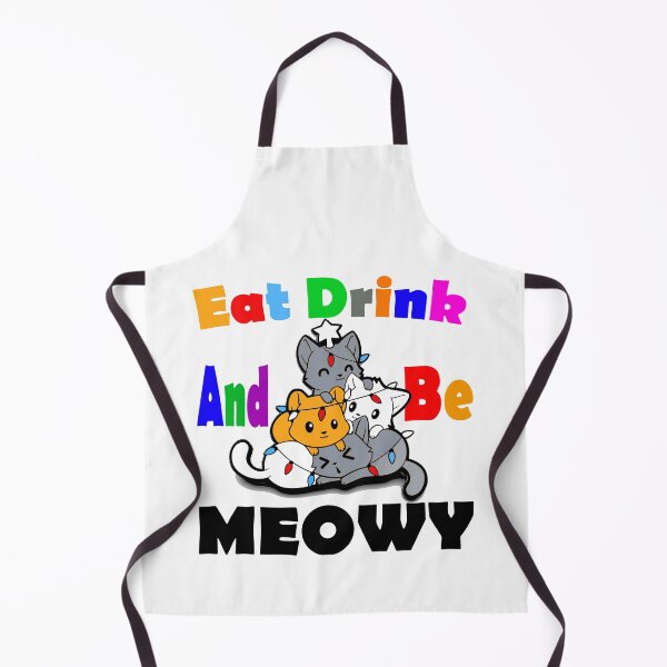 Item preview, Eat Drink And Be Meowy designed and sold by HINDAM4U.