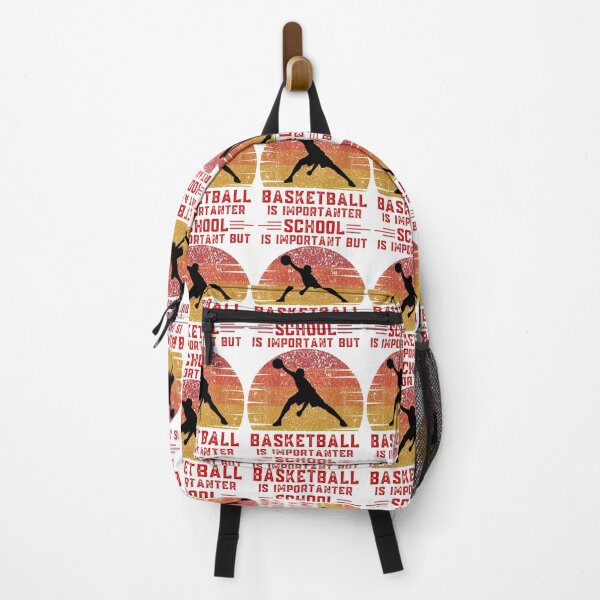 Item preview, School is important but basketball is importanter funny education basketballer designed and sold by OneTimeEngineer.