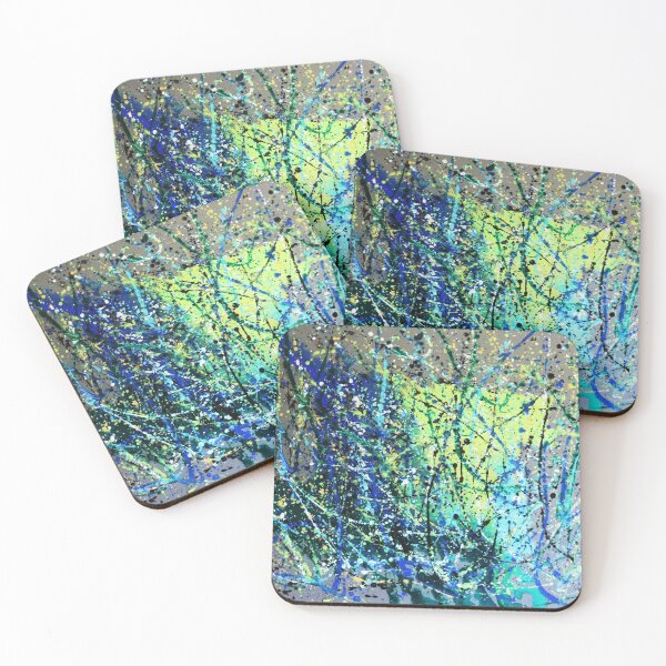 Item preview, Big Green Machine abstract art designed and sold by Peter Keresztury.