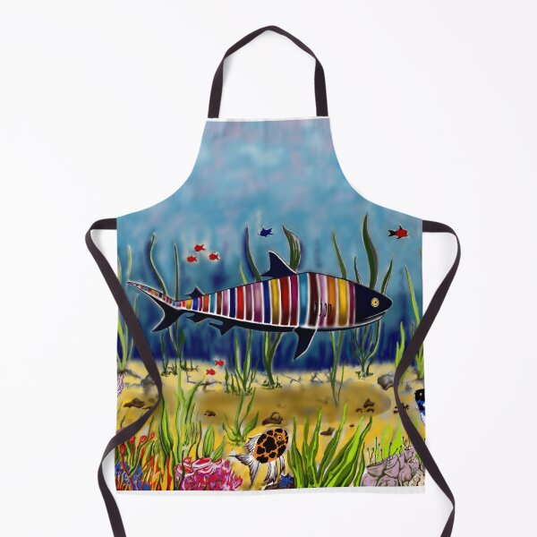 Item preview, Psychedelic Shark designed and sold by Draculart.