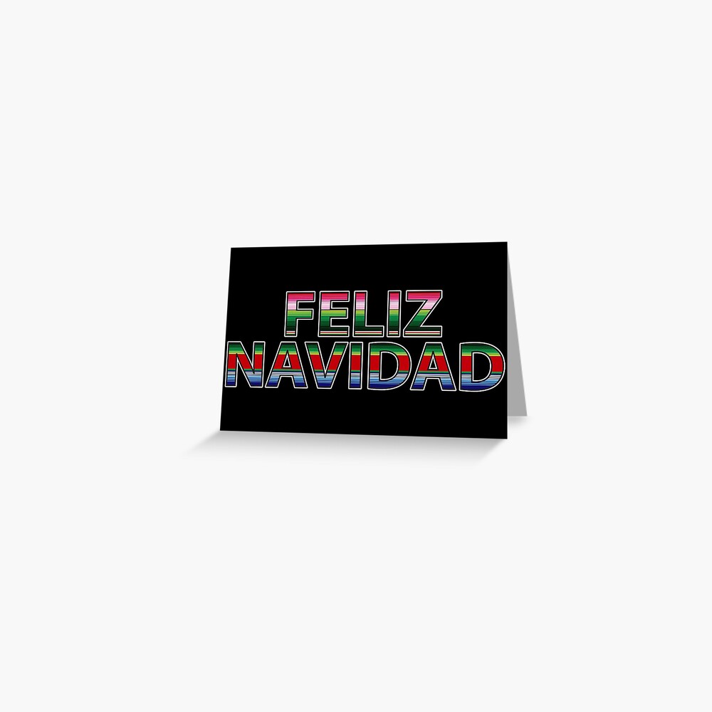 Feliz Navidad Greeting Card