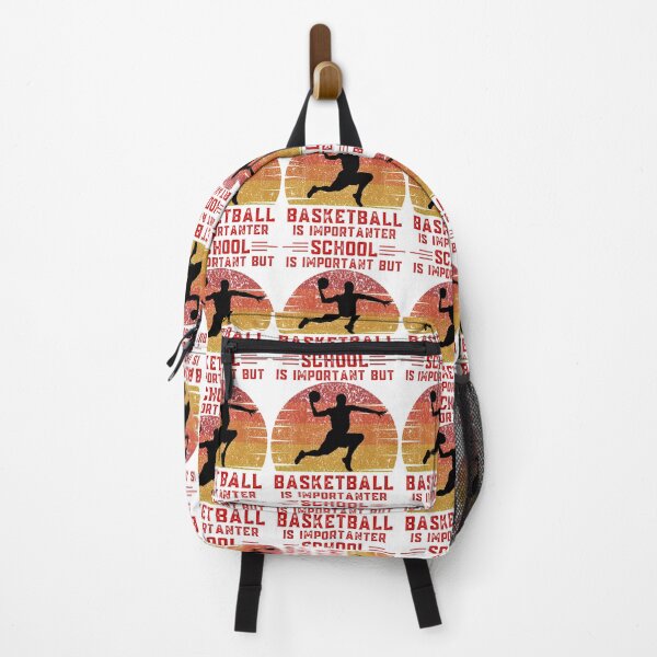 Item preview, School is important but basketball is importanter funny education basketballer designed and sold by OneTimeEngineer.
