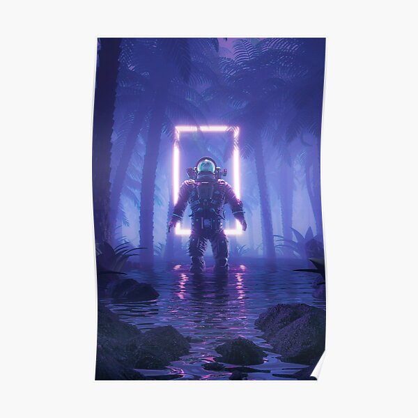 Lost In The Neon Jungle Poster