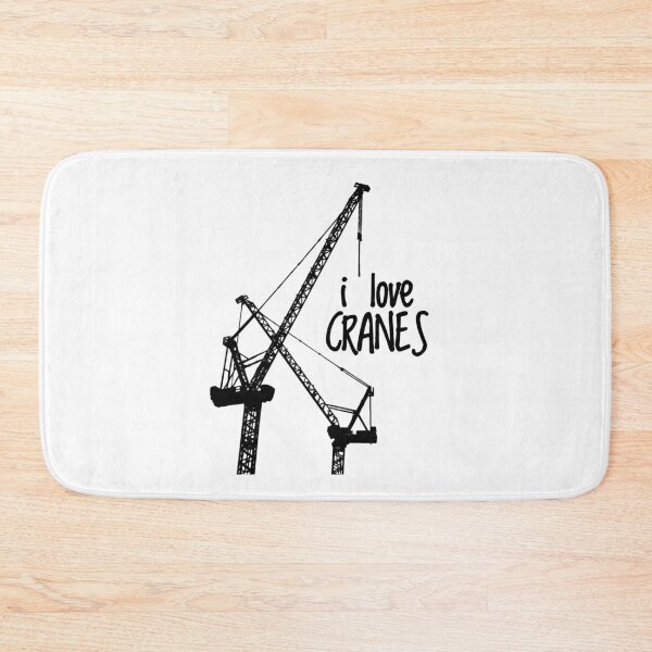 Item preview, I love cranes crane crane operator construction site gift designed and sold by leofel.