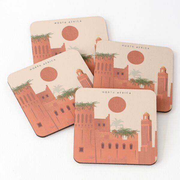 Item preview, Moroco vintage travel poster Mesquite designed and sold by Arctic frame studio.