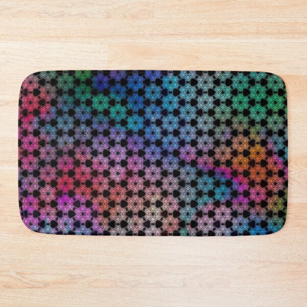 Item preview, Geometric Multicoloured Snowflake Pattern designed and sold by Forevercreative.