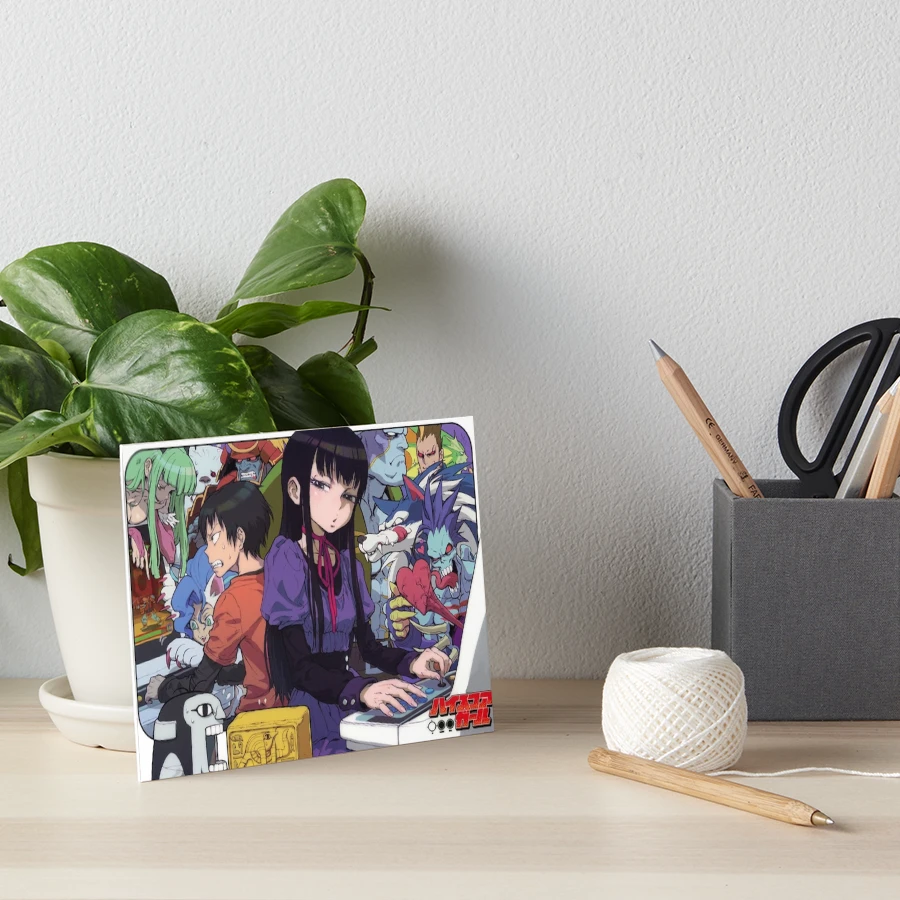 Hi Score Girl Haruo Yaguchi and Akira Ono (in Arcade) Spread