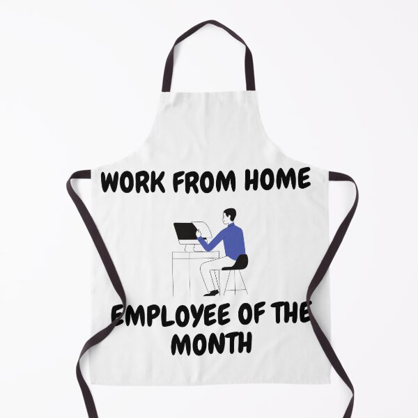 Item preview, Work From Home Employee Of The Month designed and sold by LuckyKermit.