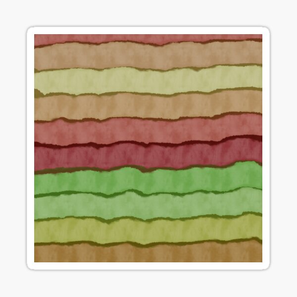 Item preview, Watercolor Natural Colors Stripes designed and sold by Whoopsidoodle.