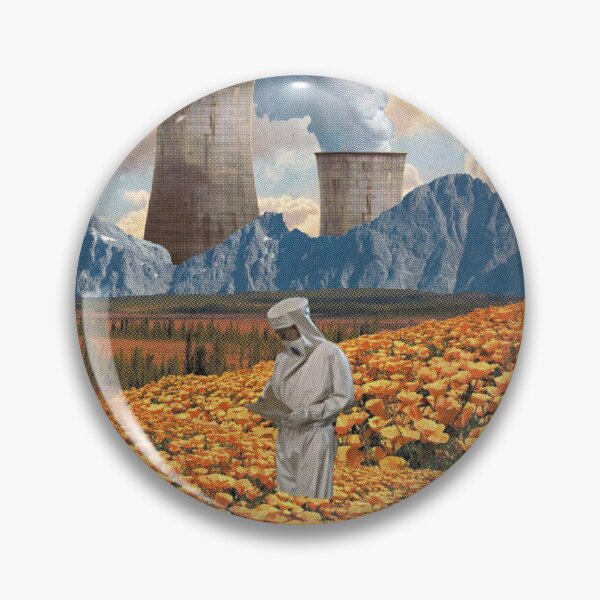 Item preview, Vintage Retro Contaminated Landscape Collage designed and sold by mildlyironic.