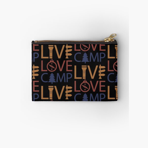 Item preview, Live Love Camp Hiking Outdoors designed and sold by GravitiTees.
