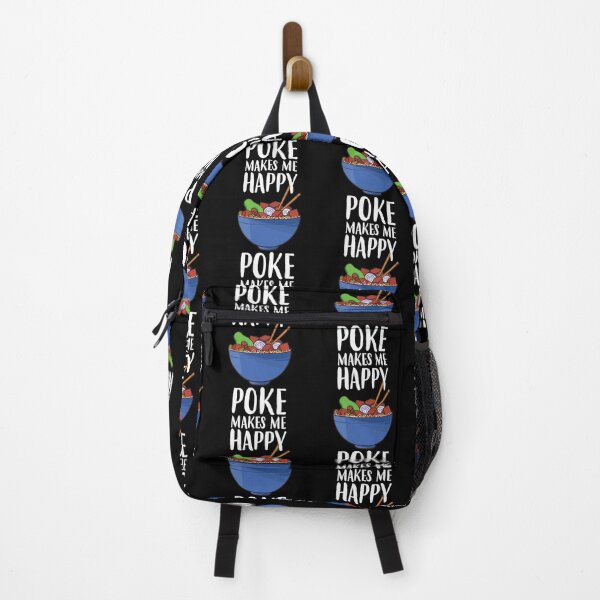 Item preview, Poke Makes Me Happy Funny Poke Bowl product designed and sold by jakehughes2015.