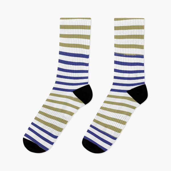 Item preview, Blue and Yellow Geometric Line Pattern designed and sold by tulipdesign.