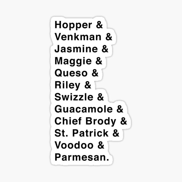 The Whole Squad Sticker