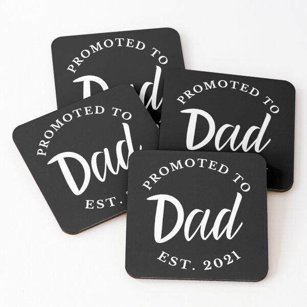 Item preview, Promoted To Dad Est 2021 Bright designed and sold by Web CreationsNL.