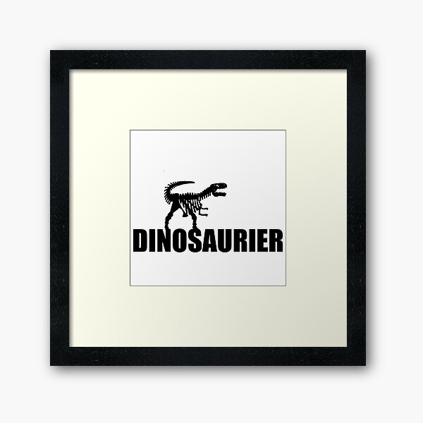 DINOSAUR Framed Art Print