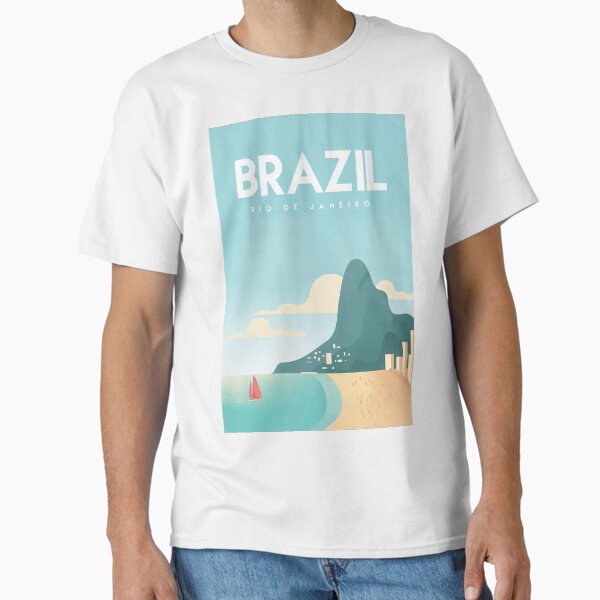 Item preview, Rio de janeiro ipanema brazil poster designed and sold by Arctic frame studio.