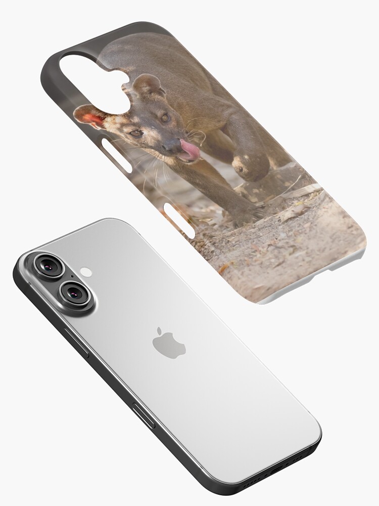 Thumbnail 2 of 4, iPhone Case, Prowling fossa designed and sold by dailyanimals.