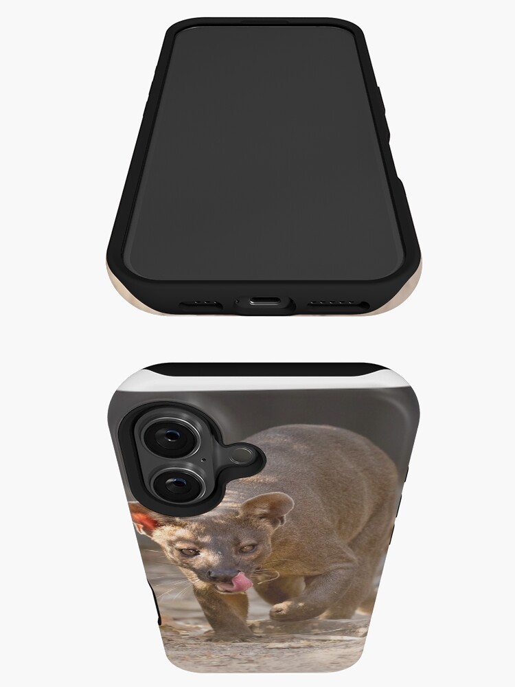 Thumbnail 3 of 4, iPhone Case, Prowling fossa designed and sold by dailyanimals.