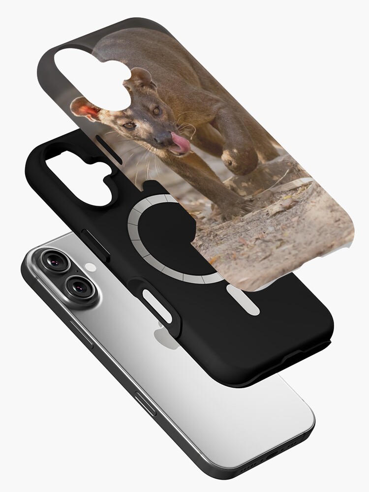 Thumbnail 2 of 4, iPhone Case, Prowling fossa designed and sold by dailyanimals.