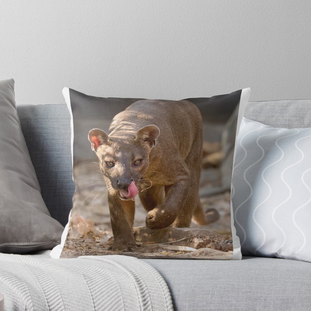 Item preview, Throw Pillow designed and sold by dailyanimals.
